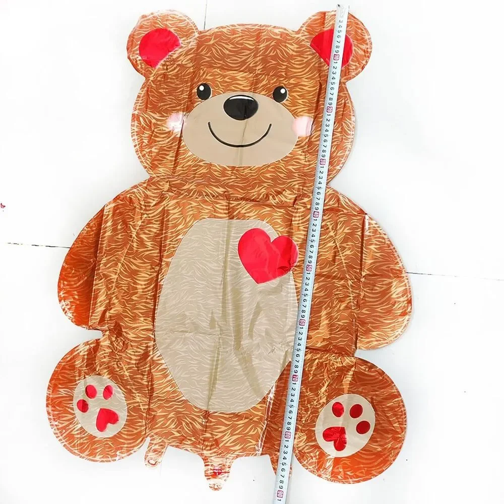 3 Pack Valentine's Big Bear Foil Balloon, Love Bear Balloon, Valentine's Party